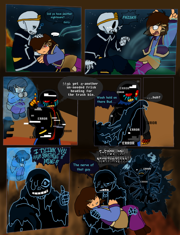 Pin by Galaxy on Sans x Y/N  Undertale, Undertale comic, Horror sans