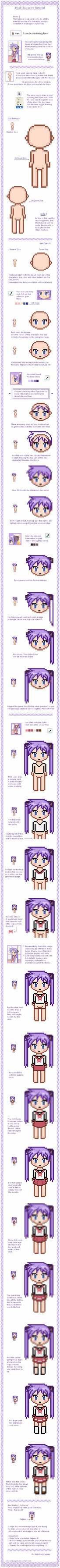 Pixel Character Tutorial by Gurinn