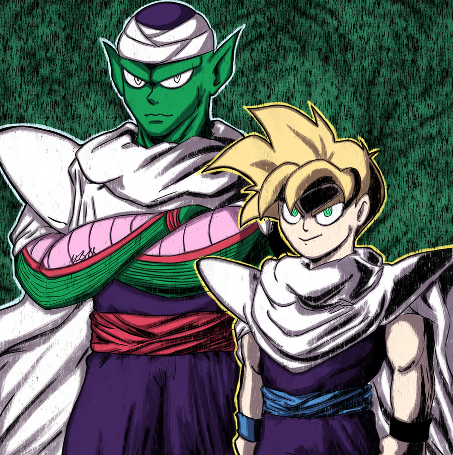 Piccolo and Gohan by UltraSparkseid on DeviantArt
