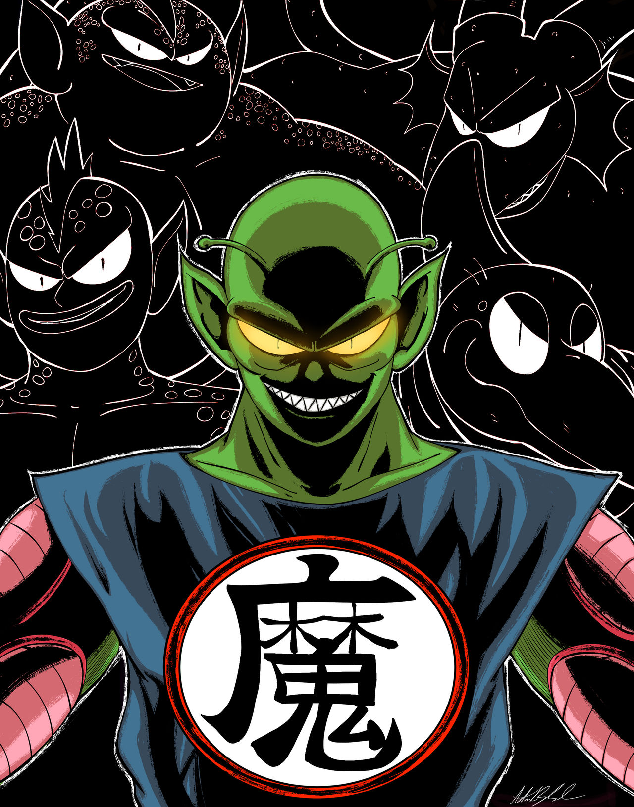 Demon King Piccolo by UltraSparkseid on DeviantArt