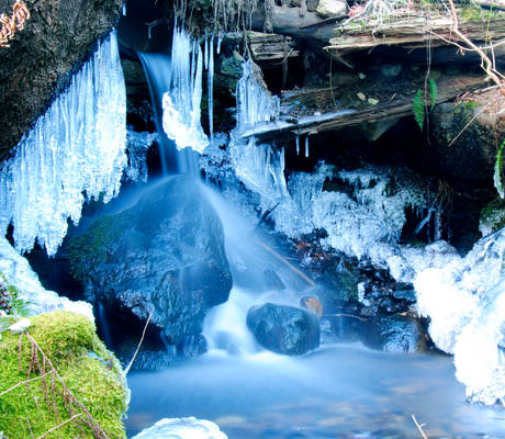 frozen culvert