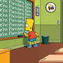 Simpsons Bart Board