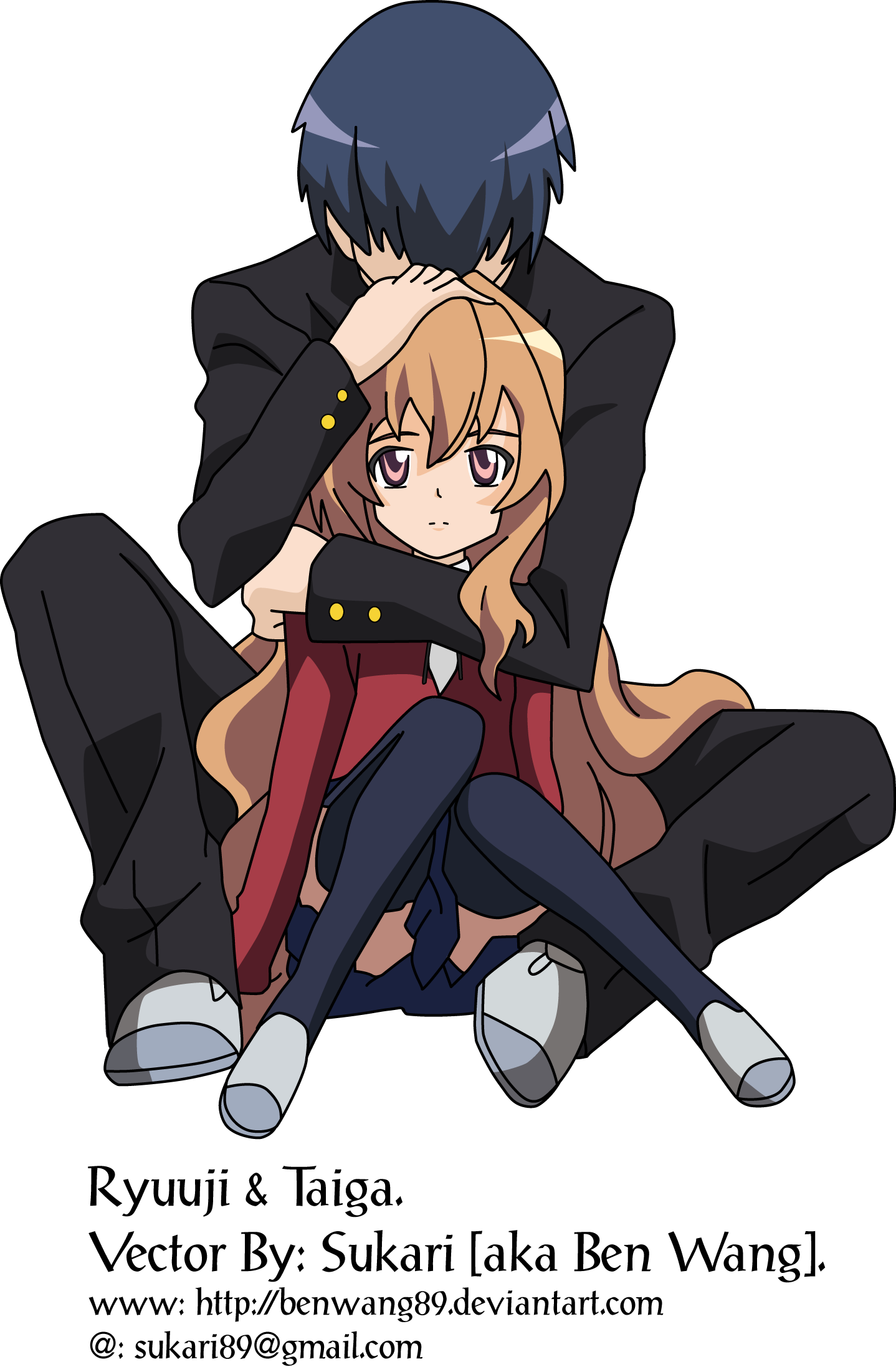 Toradora - Aisaka Taiga by CuteNotPedo on DeviantArt