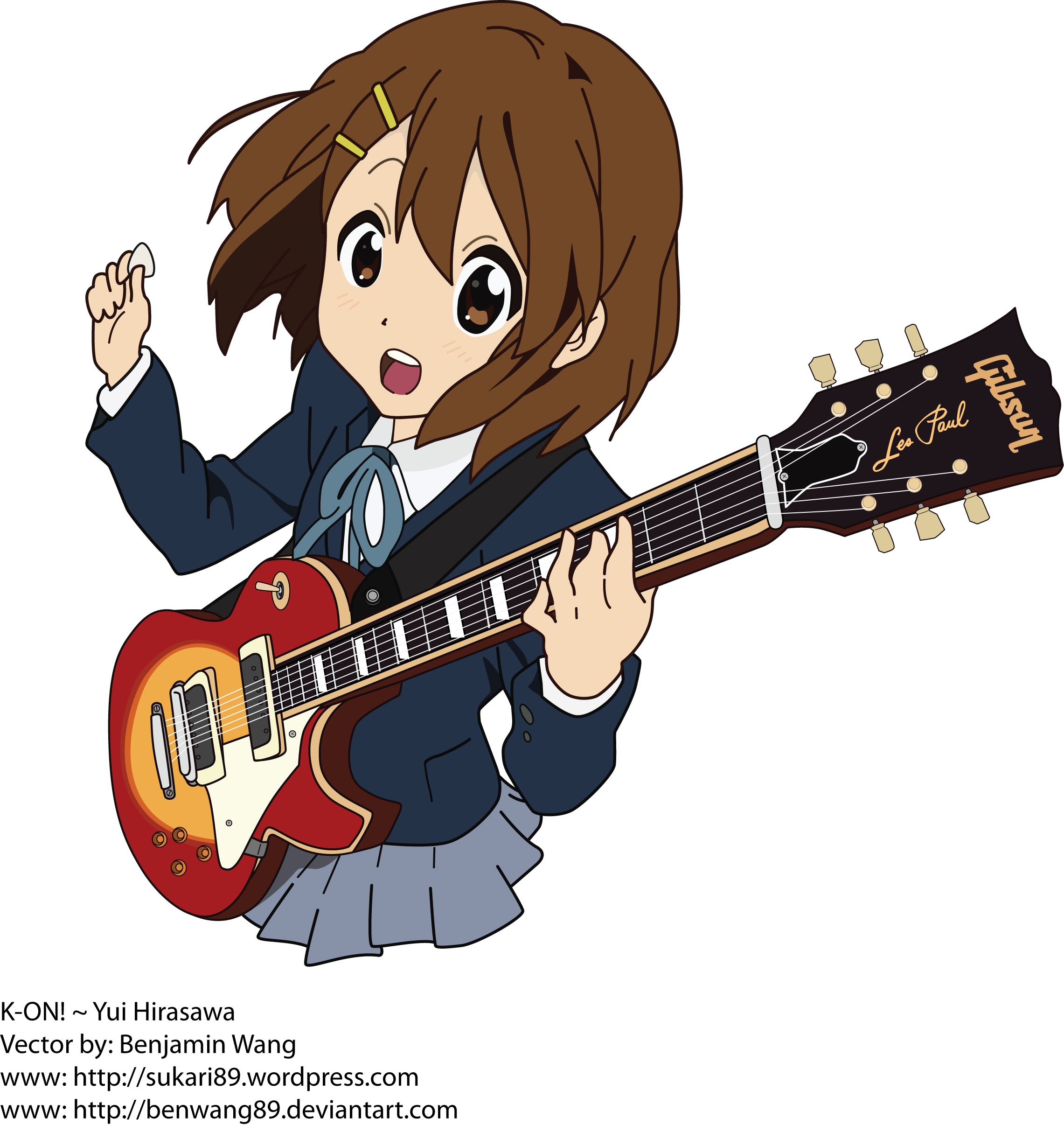 K-ON - Yui OP by benwang89 on DeviantArt