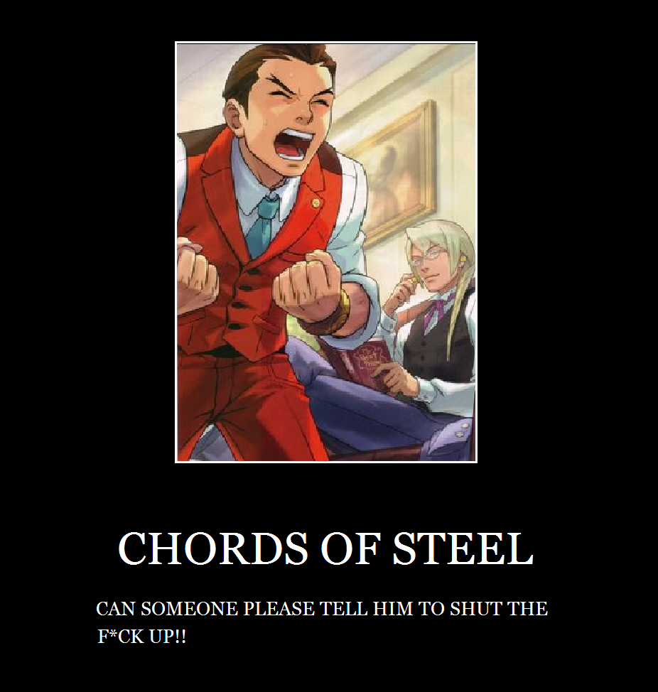 CHORDS OF STEEL