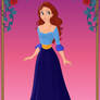 Frollo's Outlawed Daughter Rose in a Gypsy Dress