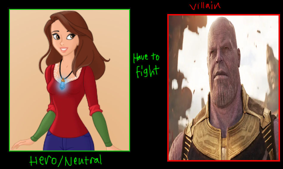 What if Racheal fights Thanos?