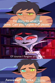 Stolas accepts Catra's apology