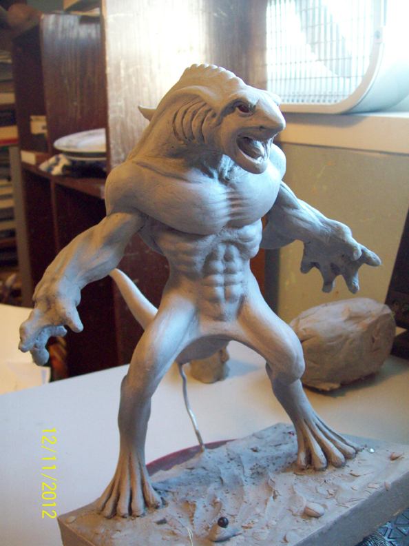 Shark man WIP