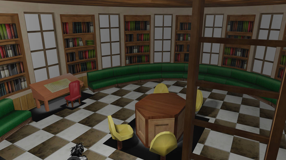 One Piece 3D - The Library by bluepondfishboy on DeviantArt
