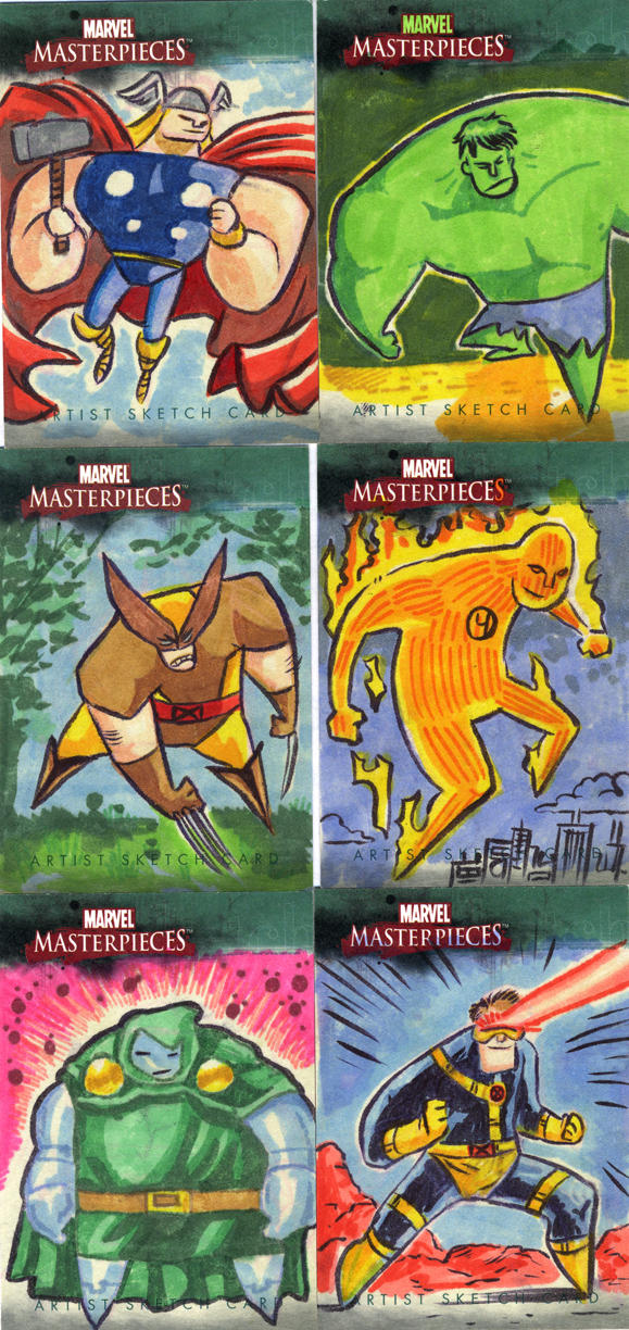 Marvel Masterpieces 7 by JeffVictor on DeviantArt