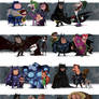 Evolution of Batman Films: the Poster Print!