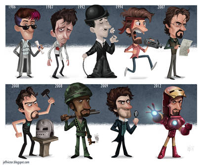 The Evolution of Robert Downey Jr