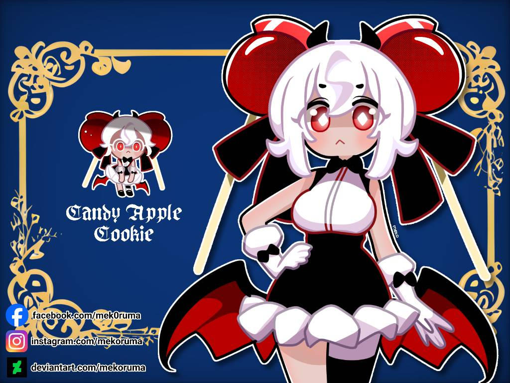 Candy Apple Cookie Fanart by mekoruma on DeviantArt