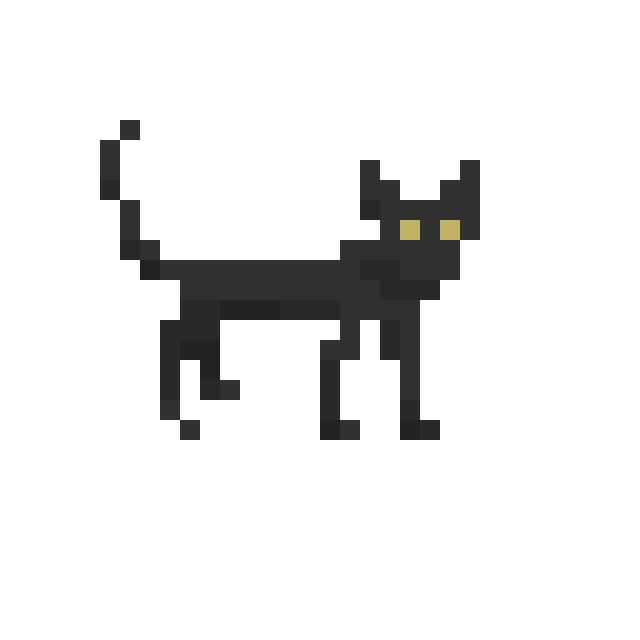 Pixel Art Gif Cat Idle By Blurredmirror On Deviantart