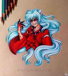 Demon InuYasha - Commission