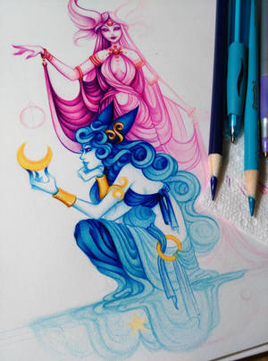 Espeon + Umbreon - WIP2 by dannii-jo Espeon + Umbreon - WIP2 by dannii-jo