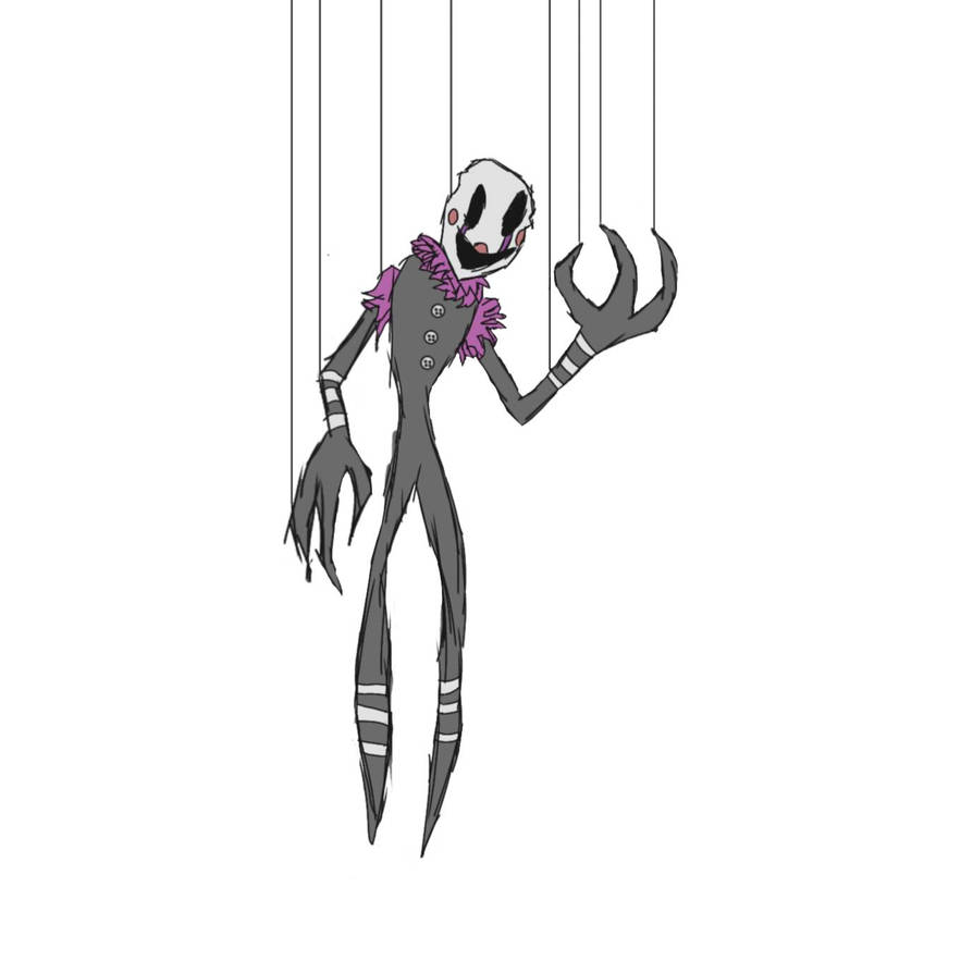 Corrupt Puppet Fnaf puppet fanart by Dudemakeart on DeviantArt