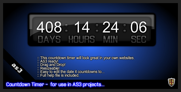 Flash Countdown Timer by sirjeffoakley on DeviantArt