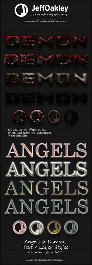 Angels and Demons Styles