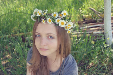 i'd rather wear flowers in my hair..