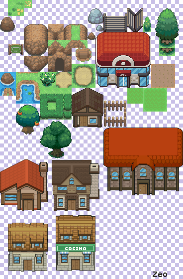 Tileset Pokemon Resurgent