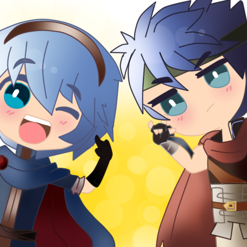 Marth and Ike