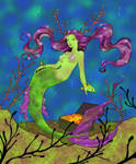 Mermaid Coloring Contest