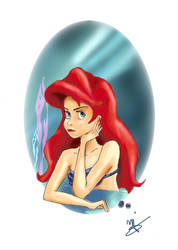 Ariel in a bad mood colo