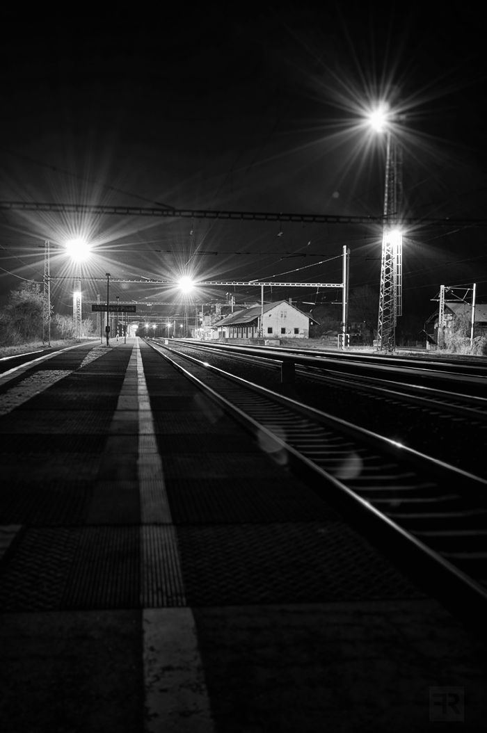 Night Railway Station