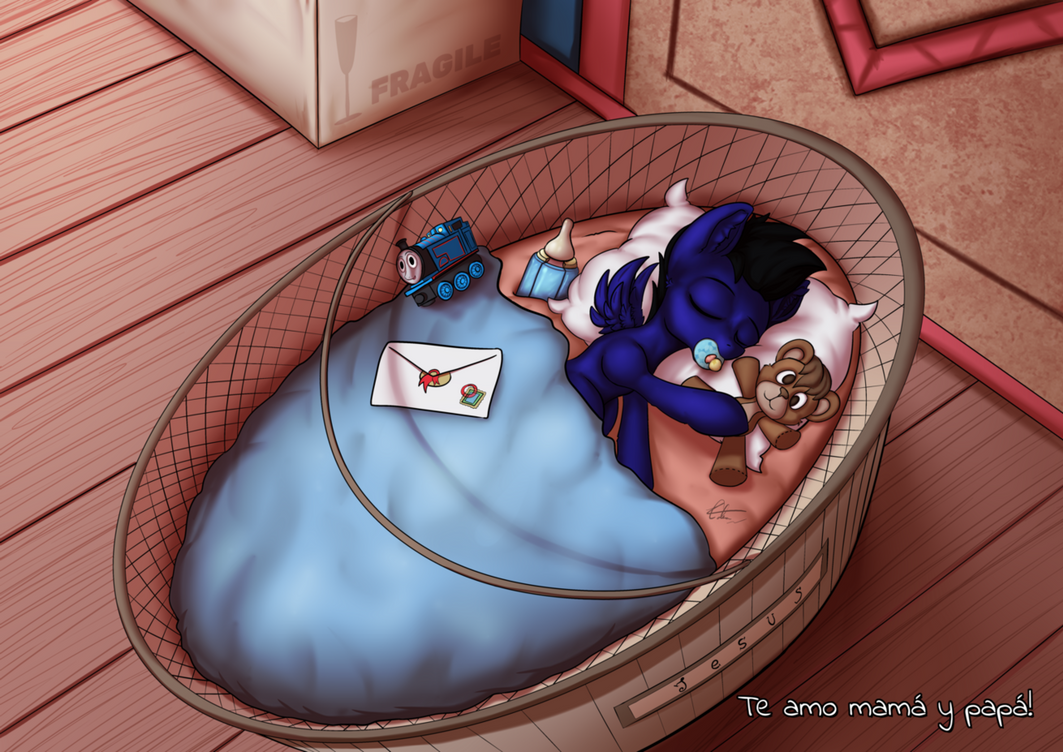Baby Pony Delivery by Calenita