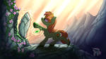 Earth Elemental Pony by Calenita