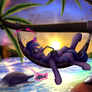 Relaxing on the Sunset