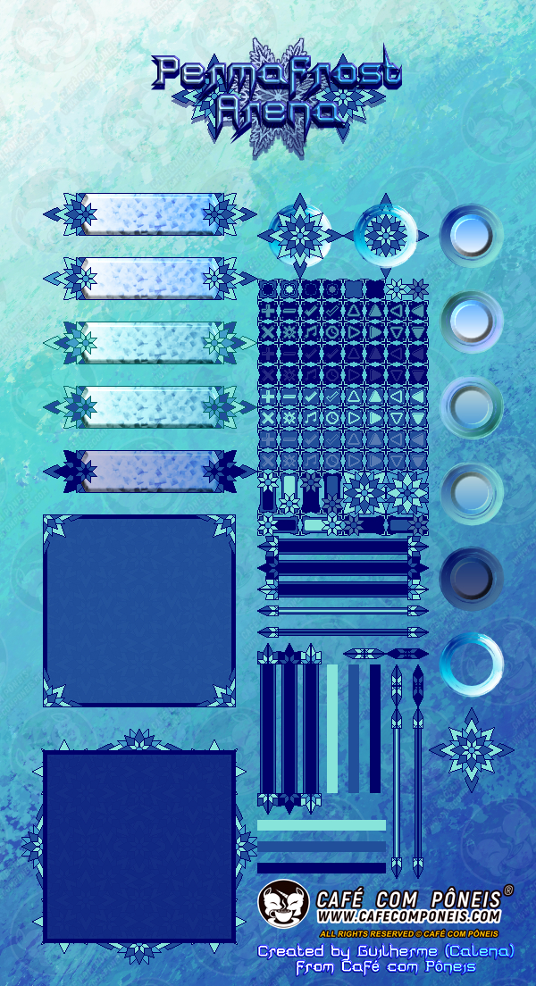 Permafrost Arena UI Design