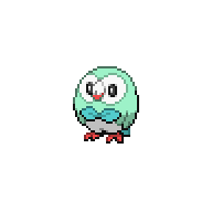 Rowlet Shiny Map Shiny Rowlet by Bloxables on DeviantArt
