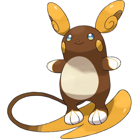 0026 Shiny Alolan Raichu by Bloxables on DeviantArt