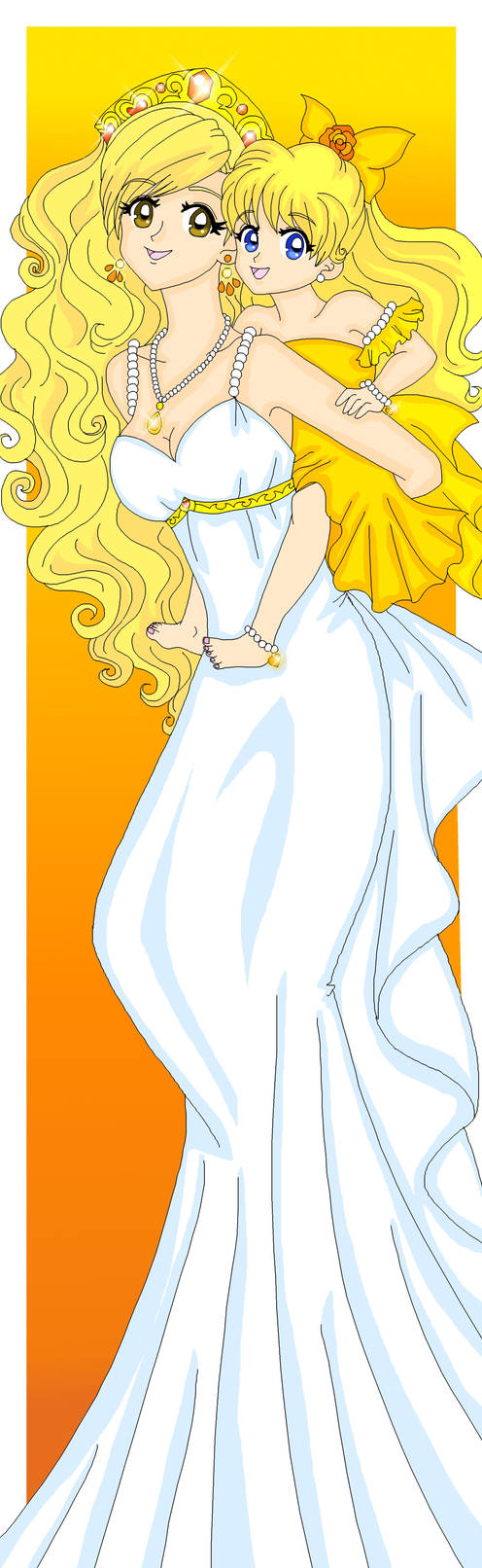 Mummer Princess MM - Mother and Princess II by Sailor-Serenity on DeviantArt