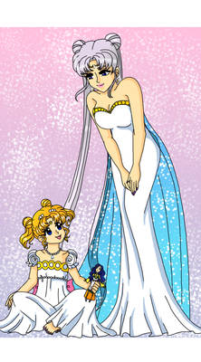 Moon - Queen and Princess