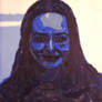 self portrait - blue shading