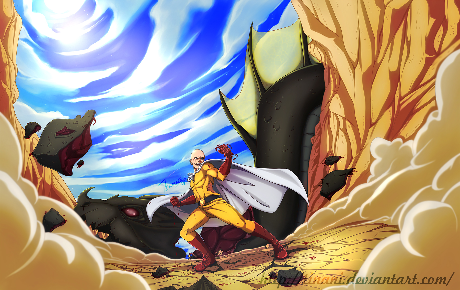 28- Saitama (One Punch Man) [Growing Challenge] by PhiphiAuThon on  DeviantArt