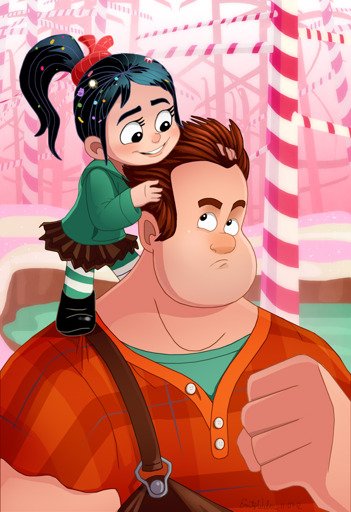 Ralph and Vanellope