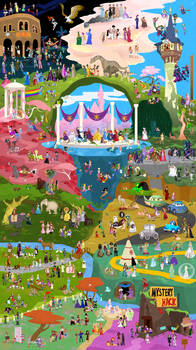 Disney Girls Collaboration by DrZime