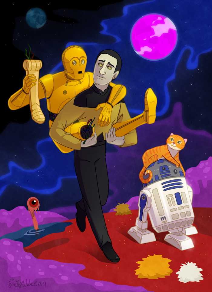 Star Trek Wars: Data and C3PO