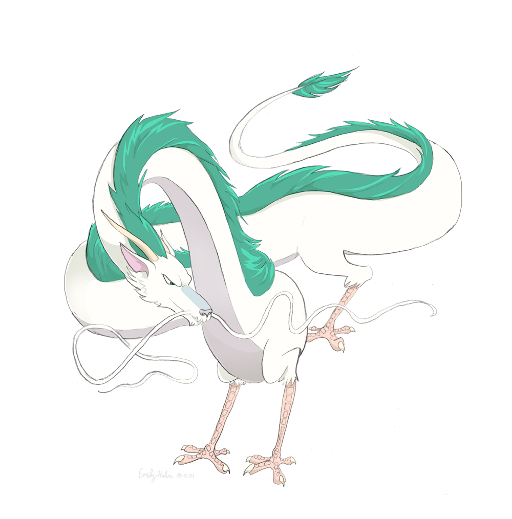Smaugust Dragons 15 - Haku by DrZime on DeviantArt