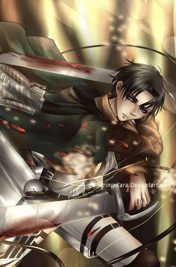 SnK - Lance Corporal Rivaille by PrinceKara