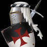 Templar shield and helm