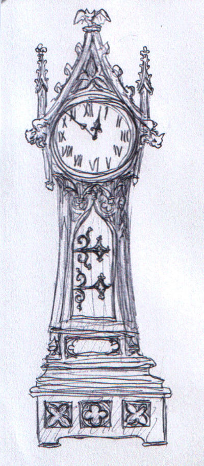 Grimling's Grandfather Clock by dashinvaine on DeviantArt.