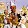 Egyptian characters