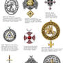 Templar Jewellery Designs sheet 1