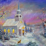 Wintery Church